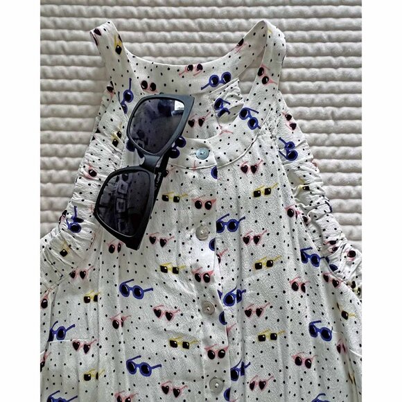 Larke for Anthropologie Lucretia Sunglasses Dress - Picture 3 of 5